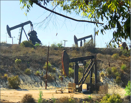 Oil wells